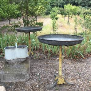 19th Century pair of French bistro tables 